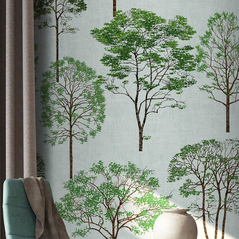 Mural Wallpaper Modern Woods Forest