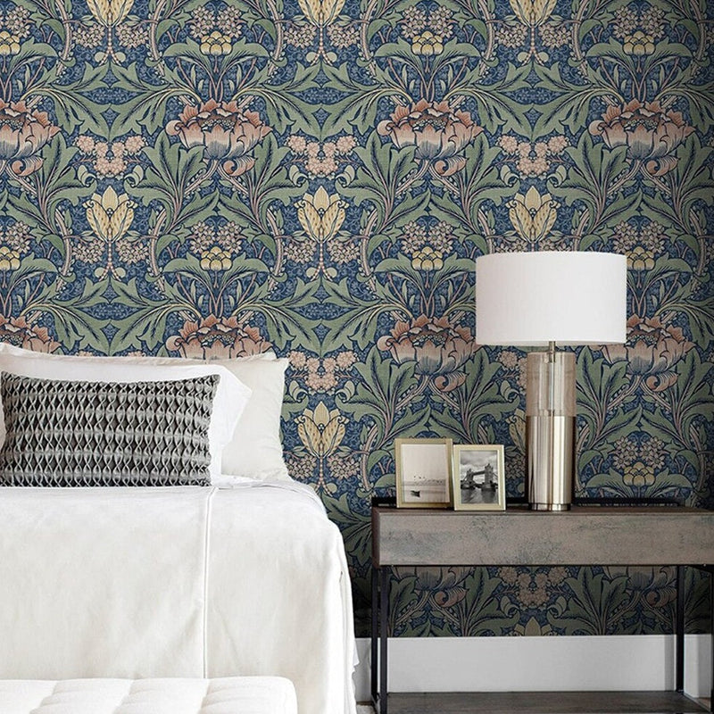 Mural Classical Floral Wallpaper