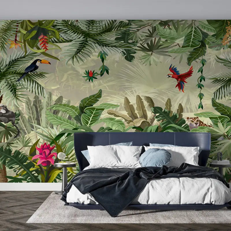 Foliage wallpaper jungle