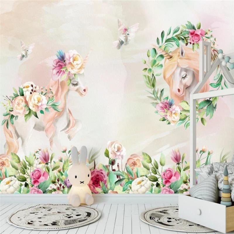 Flower Wallpaper Girl Room