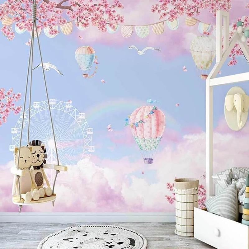 Floral Wallpaper Girl Room