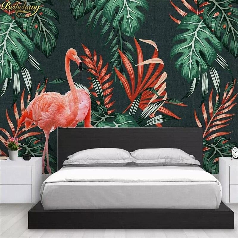 Chic jungle wallpaper