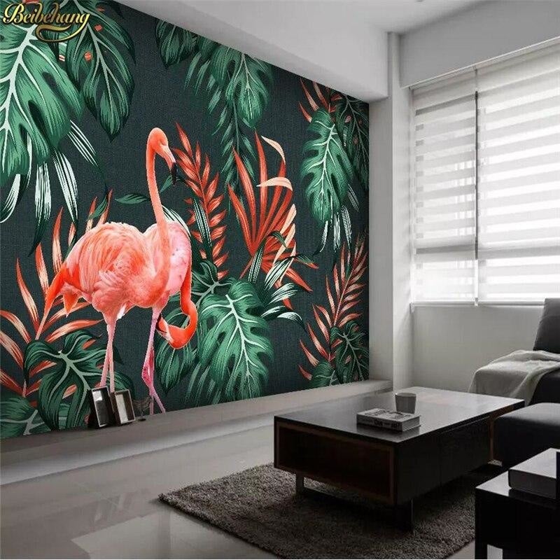 Chic jungle wallpaper