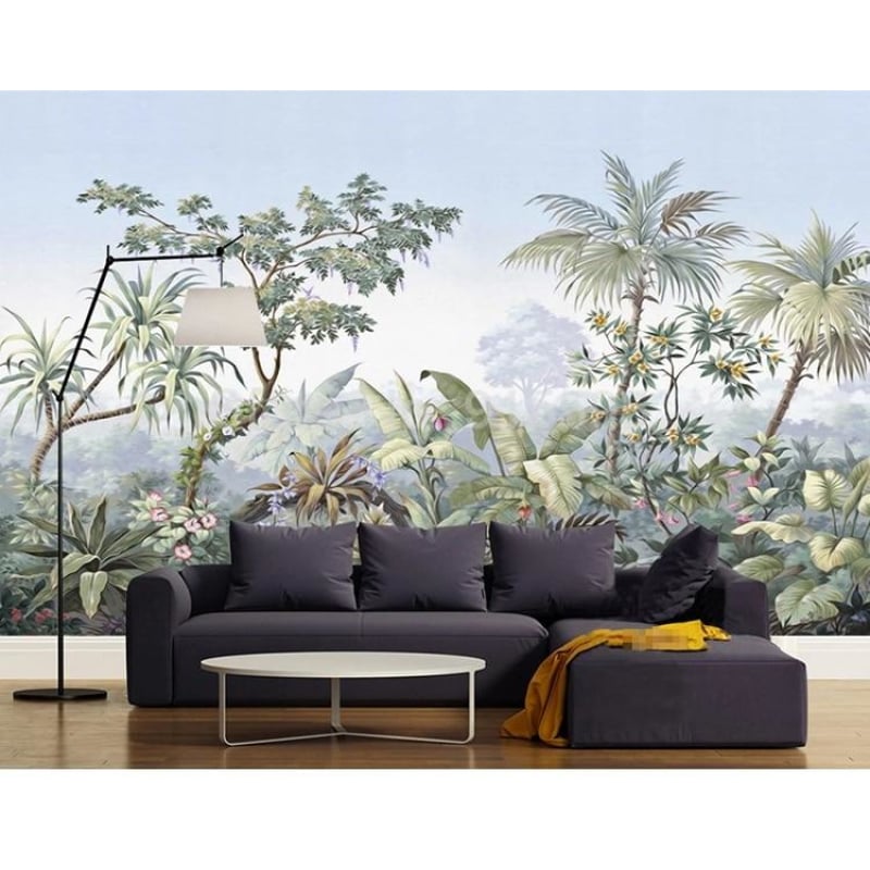 Jungle plain wallpaper